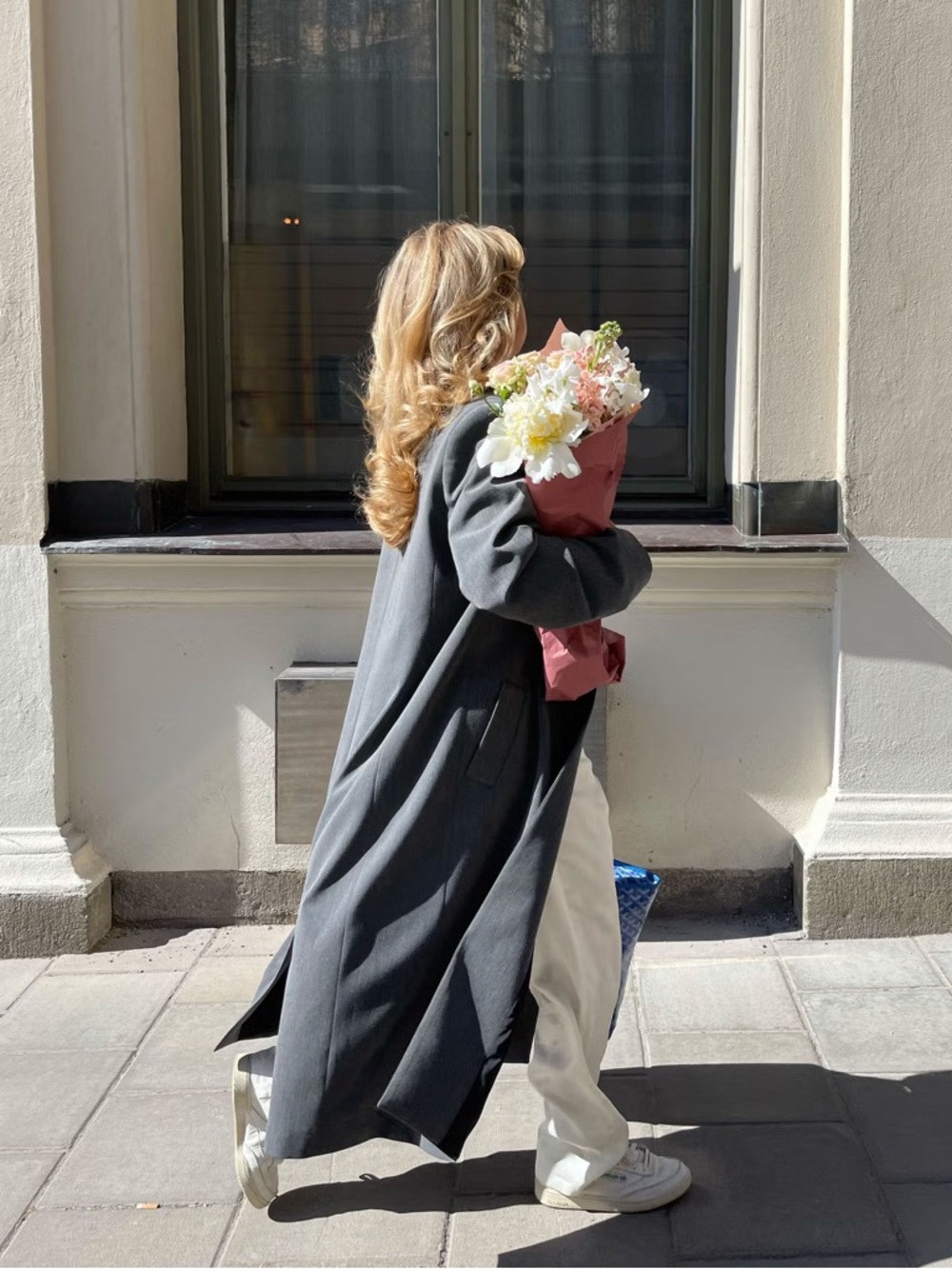 New Djerf Avenue Forever Coat in Gray